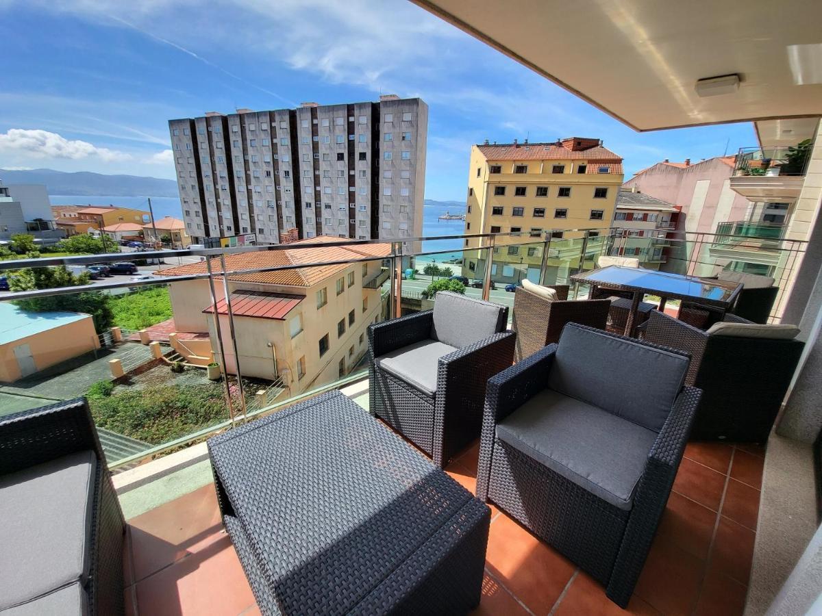 Apartamento Antopa Con Entrada Directa A La Playa - Karkava Travel Sanxenxo Eksteriør bilde
